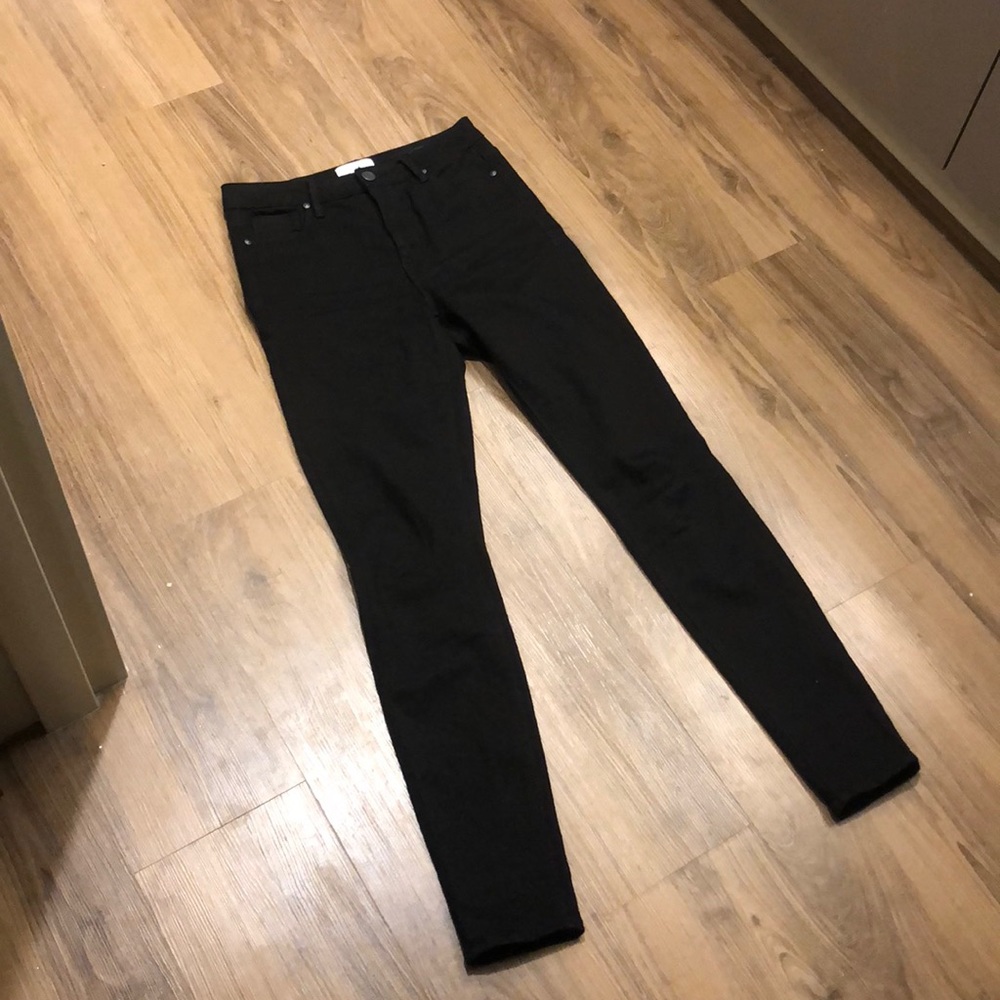Black skinny jeans